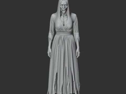 Banshee - Phasmophobia 3D Model