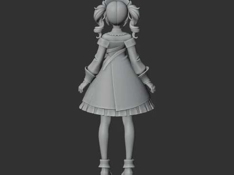 Barbara - Genshin Impact 3D Model