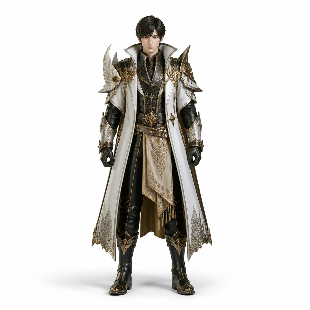 Bard - Lost Ark 3D Model .c4d .max .obj .3ds .fbx .stl .blend