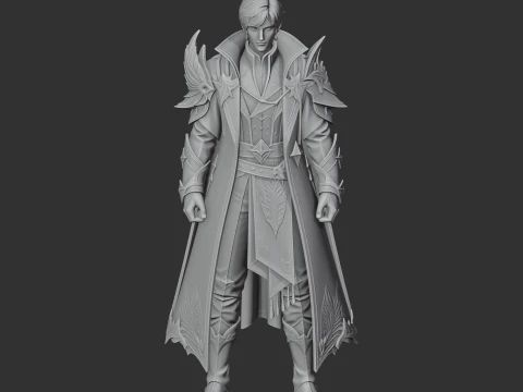 Bard - Lost Ark 3D Model