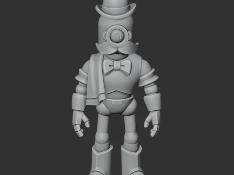 Barley - Brawl Stars 3D Model