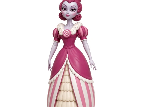 Barones Von Bon Bon - Cuphead 3D Model