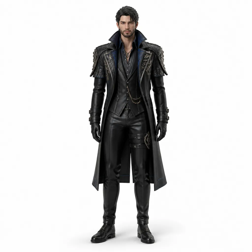 Bastian - Lost Ark 3D Model .c4d .max .obj .3ds .fbx .stl .blend 