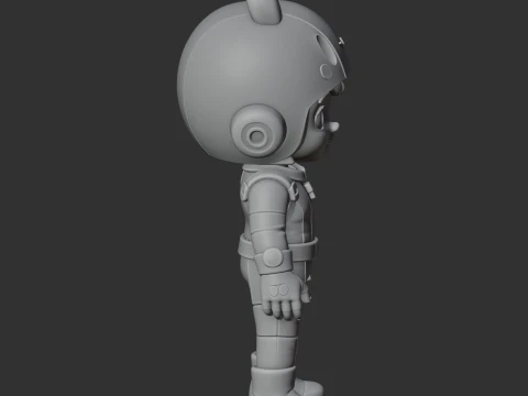 Bea - Brawl Stars 3D Model
