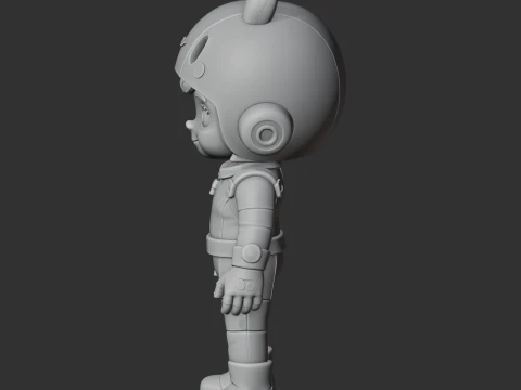 Bea - Brawl Stars 3D Model