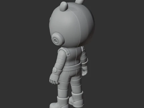 Bea - Brawl Stars 3D Model