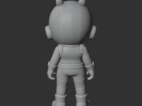 Bea - Brawl Stars 3D Model