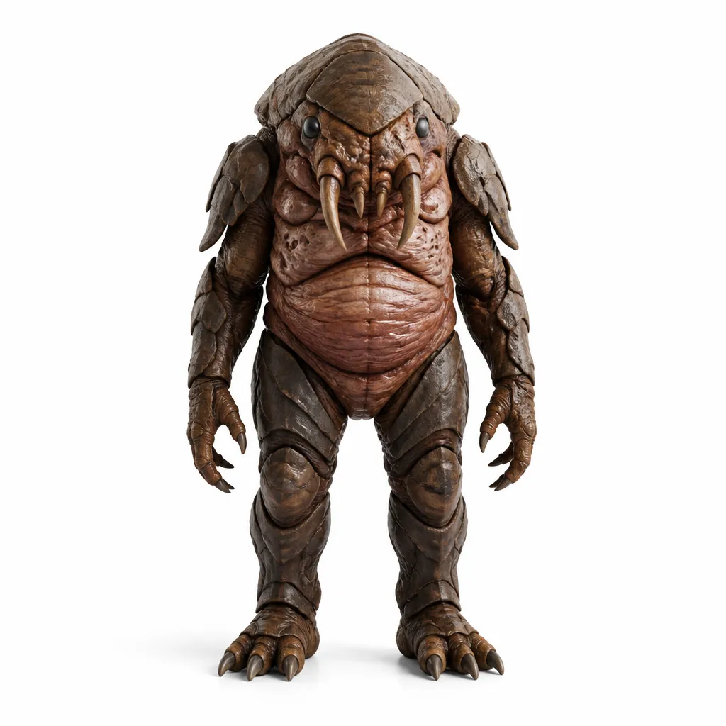 Behemoth Spitter - Factorio 3D Model .c4d .max .obj .3ds .fbx .stl .blend 