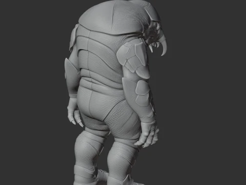 Behemoth Spitter - Factorio 3D Model