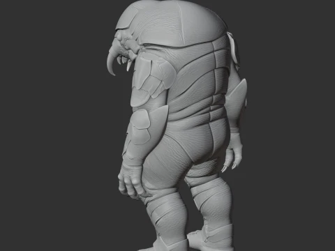 Behemoth Spitter - Factorio 3D Model