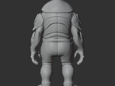 Behemoth Spitter - Factorio 3D Model