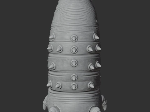 Behemoth Worm - Factorio 3D Model