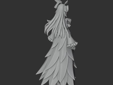 Bellanoir - Palworld 3D Model