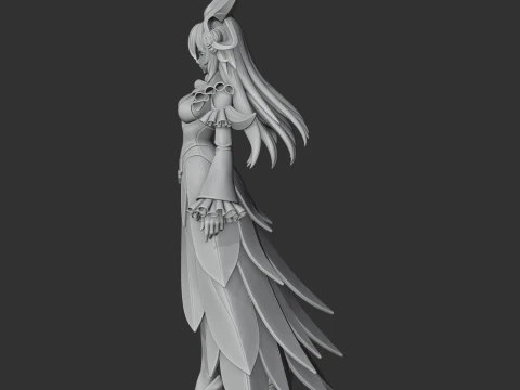Bellanoir - Palworld 3D Model
