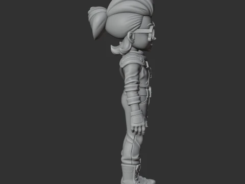 Belle - Brawl Stars 3D Model