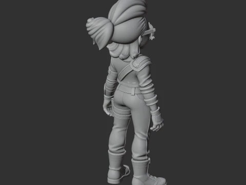 Belle - Brawl Stars 3D Model