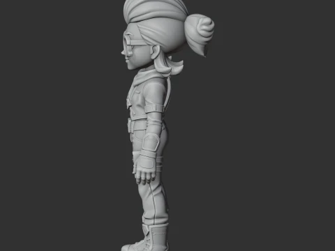 Belle - Brawl Stars 3D Model