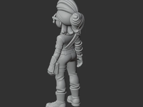 Belle - Brawl Stars 3D Model