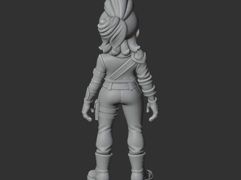Belle - Brawl Stars 3D Model