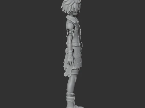 Bennett - Genshin Impact 3D Model