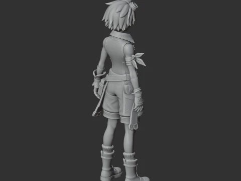Bennett - Genshin Impact 3D Model