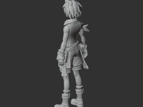 Bennett - Genshin Impact 3D Model