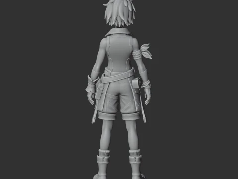 Bennett - Genshin Impact 3D Model