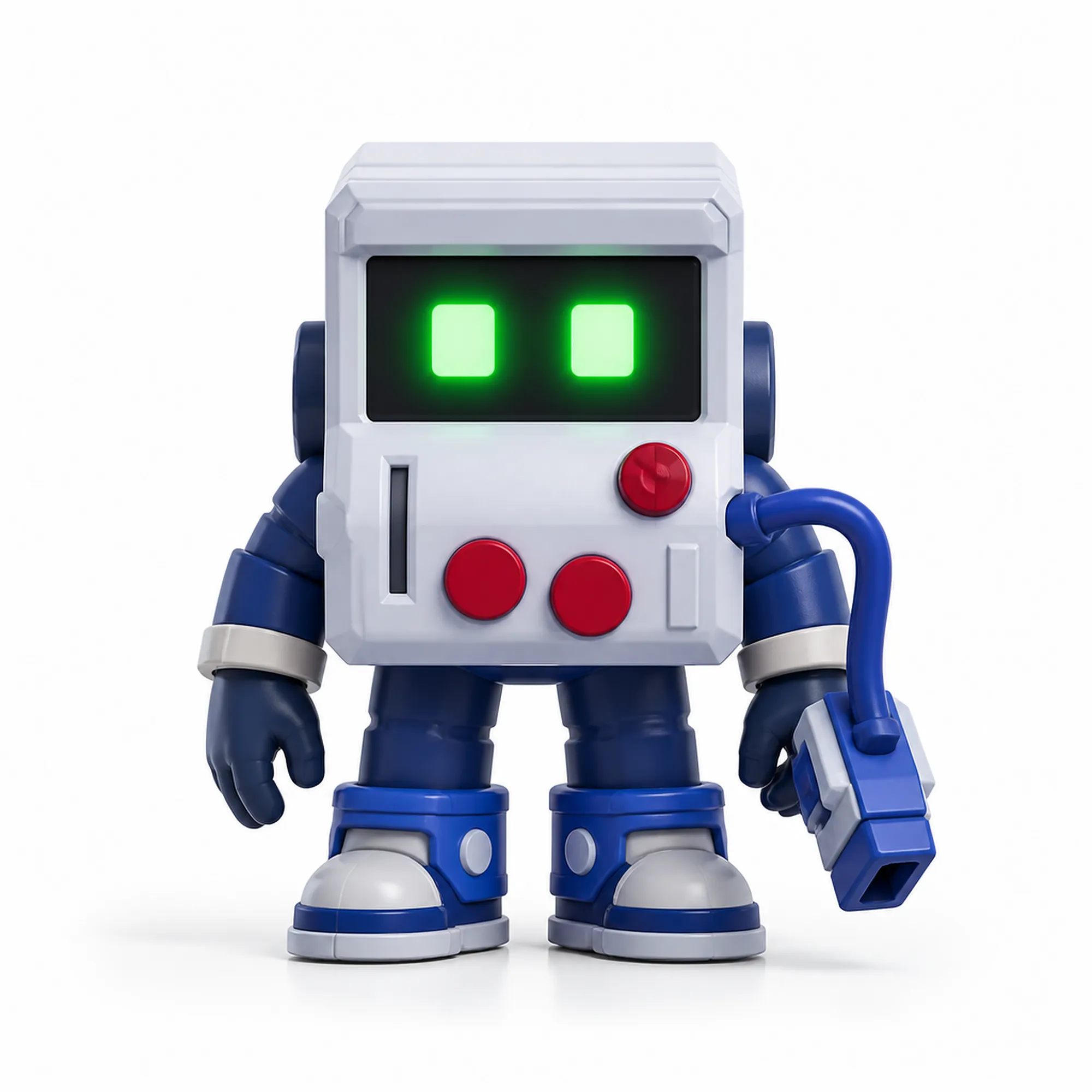 8-Bit - Brawl Stars Figurine 3D Model .c4d .max .obj .3ds .fbx .stl .blend 