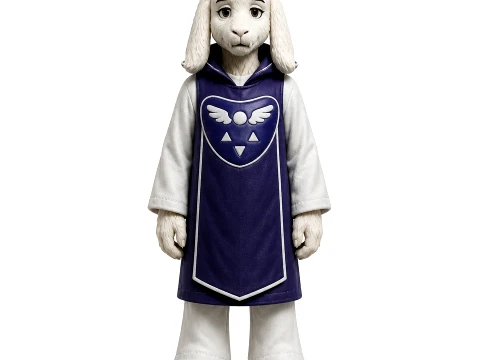 Aaron - Undertale Figurine 3D Model