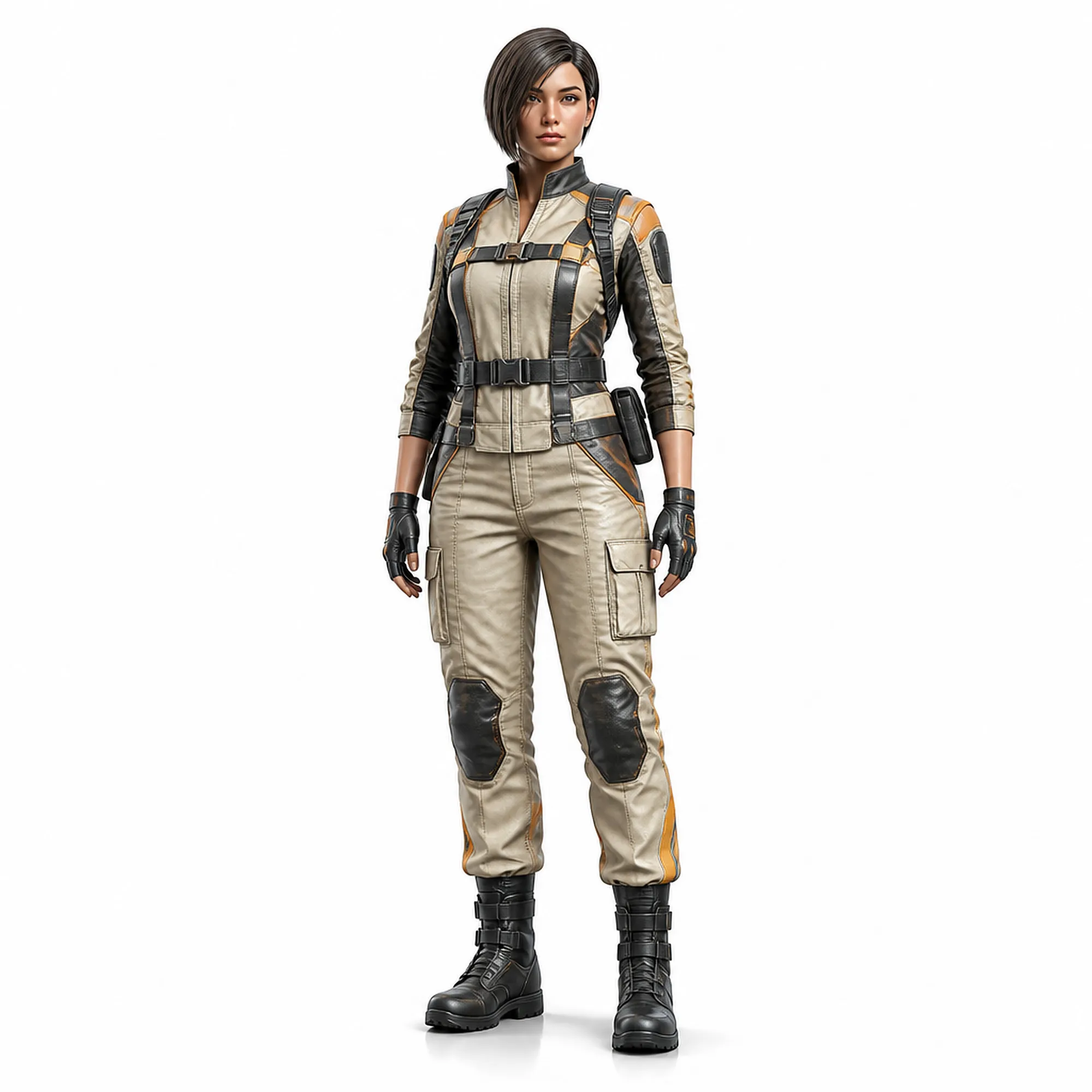 ADA - Satisfactory Figurine 3D Model .c4d .max .obj .3ds .fbx .stl .blend 