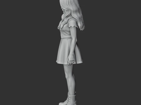 Abigail - Stardew Valley Figurine 3D Model