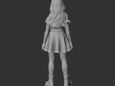 Abigail - Stardew Valley Figurine 3D Model
