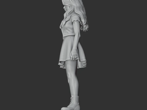 Abigail - Stardew Valley Figurine 3D Model