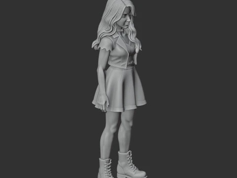 Abigail - Stardew Valley Figurine 3D Model