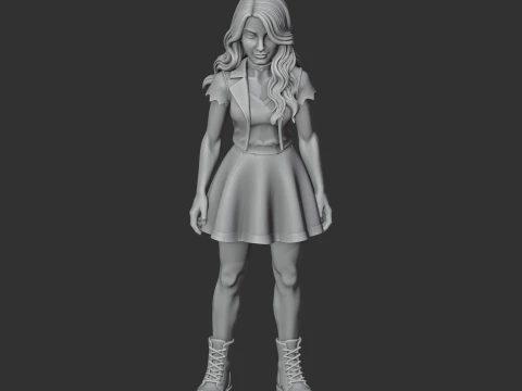 Abigail - Stardew Valley Figurine 3D Model