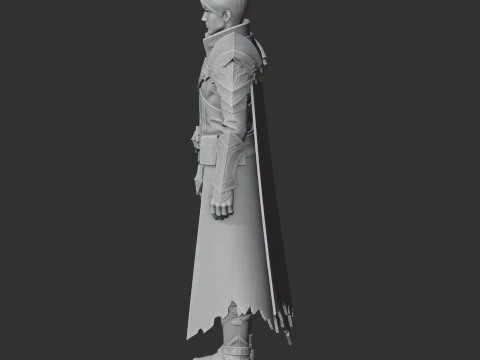 Adventurer - Lost Ark Figurine 3D Model