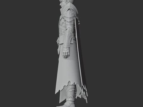 Adventurer - Lost Ark Figurine 3D Model