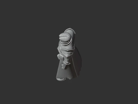 Adventurer - Lost Ark Figurine 3D Model