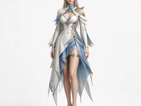 Aeromancer - Lost Ark Figurine 3D Model