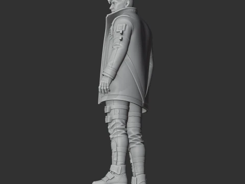 Ajay Che - Apex Legends Figurine 3D Model