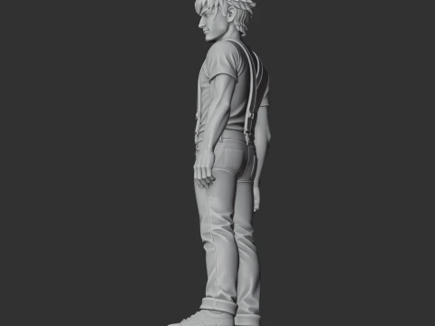 Alex - Stardew Valley Figurine 3D Model