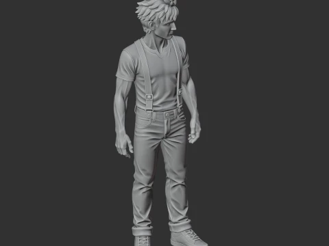 Alex - Stardew Valley Figurine 3D Model