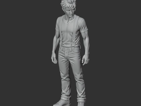 Alex - Stardew Valley Figurine 3D Model