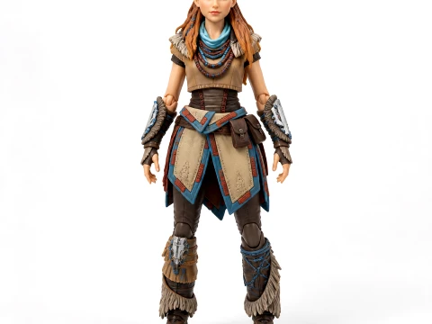 Aloy - Genshin Impact Figurine 3D Model