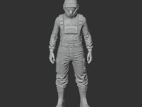 Alpha Stinger - Satisfactory Figurine 3D Model