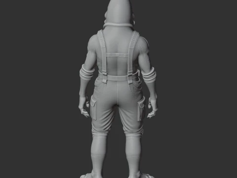 Alpha Spitter - Satisfactory Figurine 3D Model