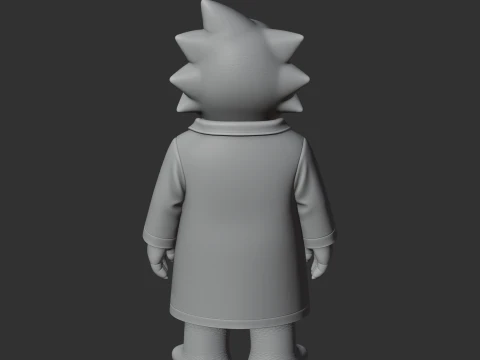 Alphys - Undertale Figurine 3D Model