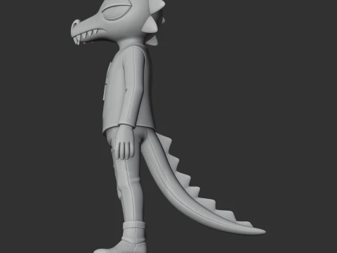 Angus Delaney - Night in the Woods Figurine 3D Model