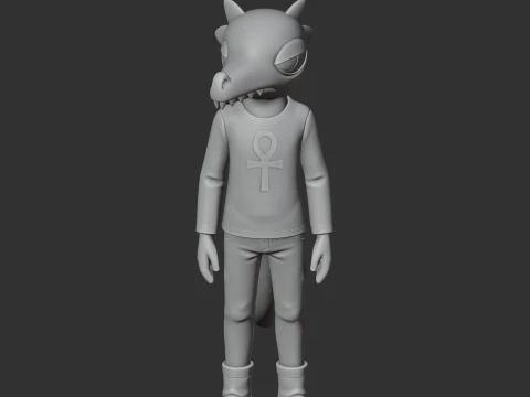 Angus Delaney - Night in the Woods Figurine 3D Model