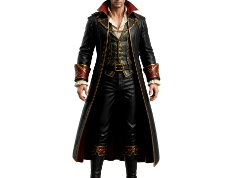 Antonio Belpaese - Figura Supervivientes de vampiros Modelo 3D